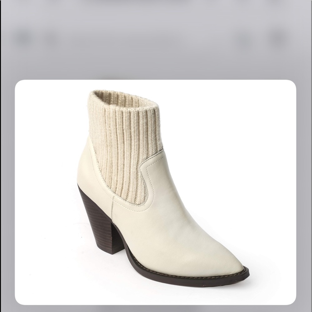 Jane and the Shoe Margot Off-White Leather 8.5M